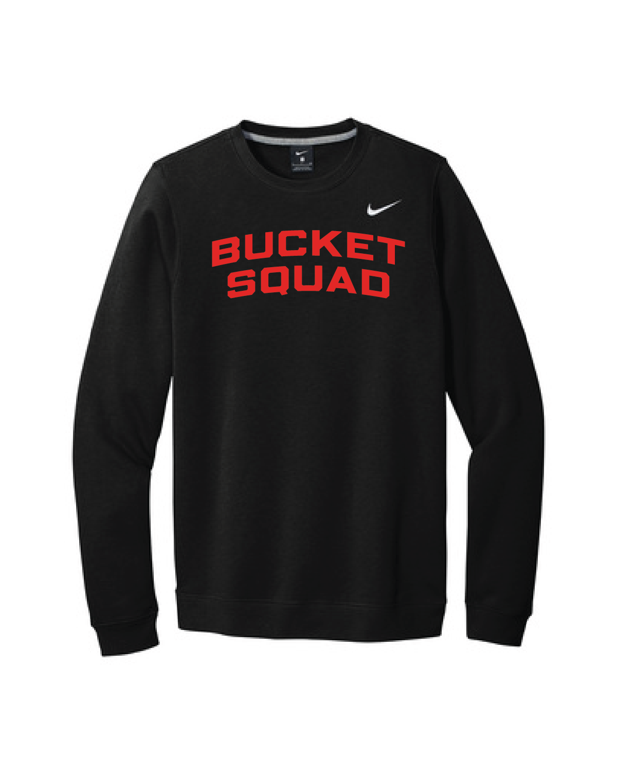 Bucket Squad Nike Crewneck Sweatshirt, Adult, 1 Color