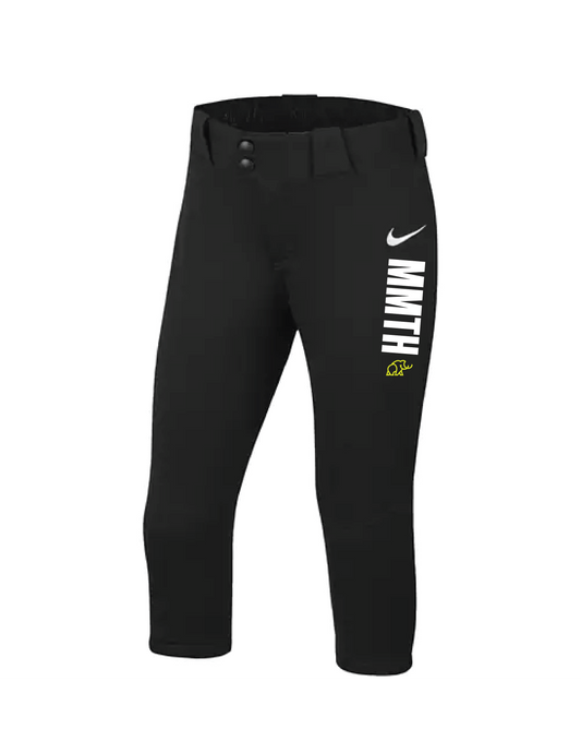 Mammoth Softball Nike Pant, Black