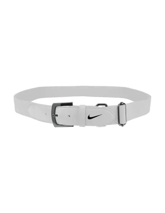 Mammoth Softball Nike Belt, White