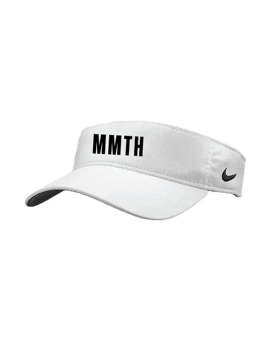 Mammoth Softball Nike Visor, White