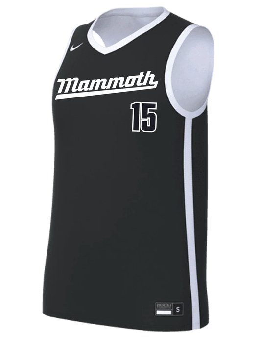 Mammoth Softball Black Nike Tank Jersey