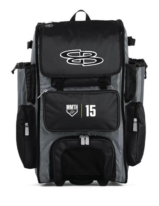 Mammoth Softball Bat Bag, Black/Grey