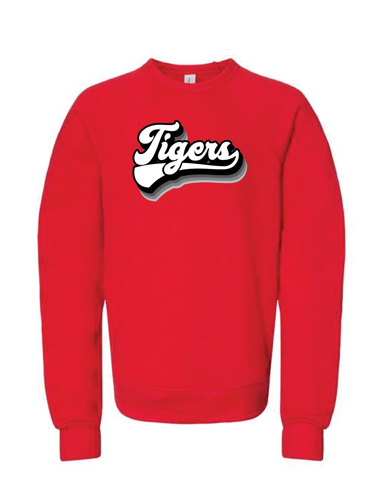 JWBC Tiger Crewneck Sweatshirt, Adult & Youth