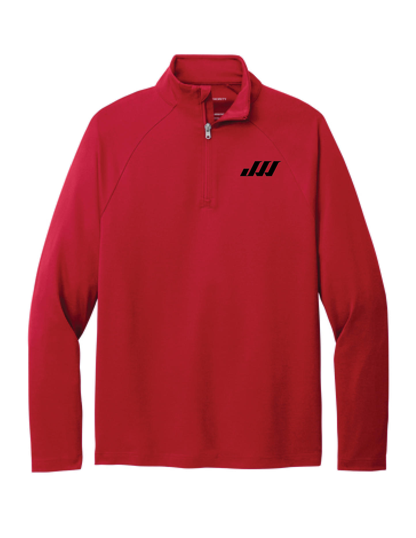 JWBC Red 1/4-Zip Pullovers, Men's & Women's Option