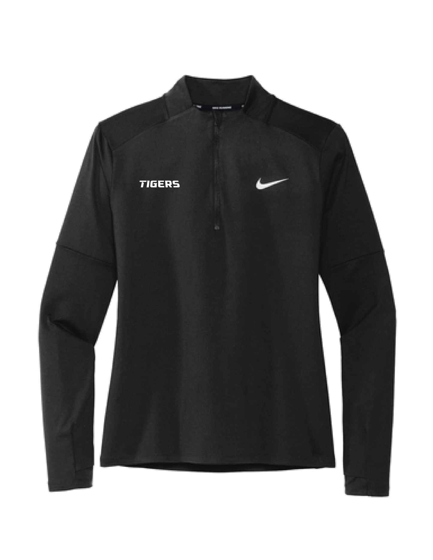 JWBC Black Nike 1/2-Zip Pullovers, Men's & Women's Option