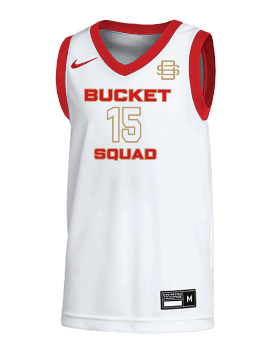 Lady Bucket Squad Jersey, White