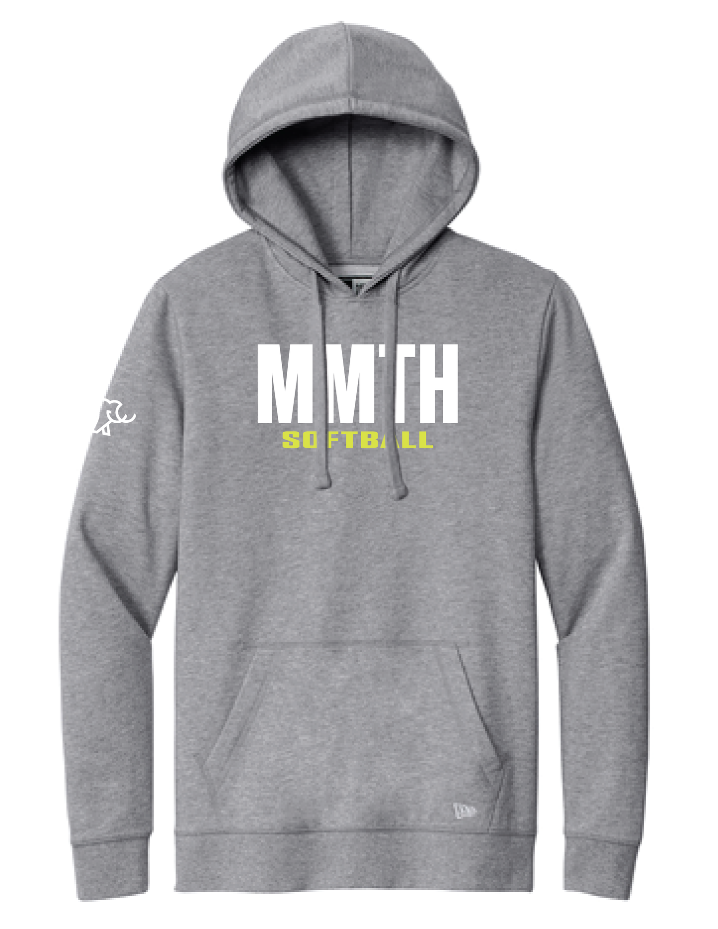 MMTH New Era Men's Comeback Fleece Hoodie, 2 Color Options, 2 Print Options