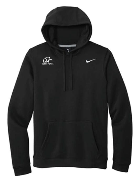 Mammoth Volleyball Player Hoodie, Black