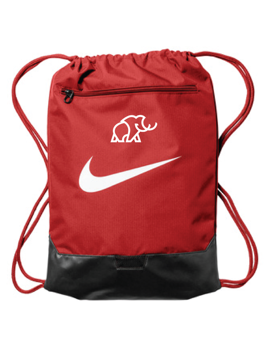 Mammoth Volleyball Cinch Bag, Red